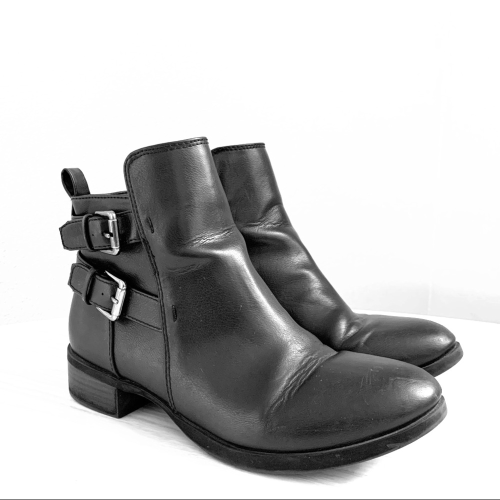 Black Moto Boots